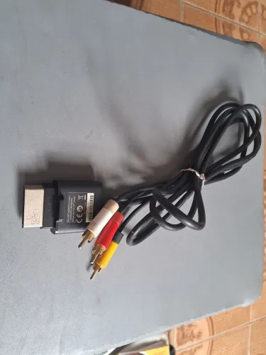 Cabo áudio e vídeo para Xbox 360 Slim ou fat