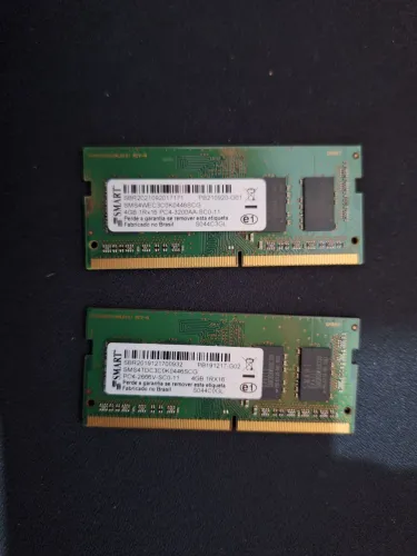 Memória RAM DDR4 2x4GB