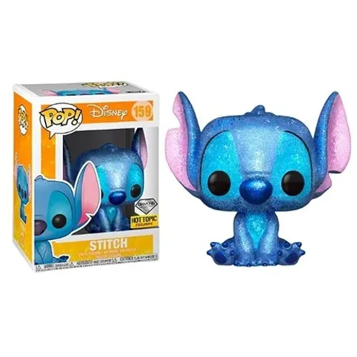 Funko Pop Stitch 159 Edição Especial Diamante Glitter