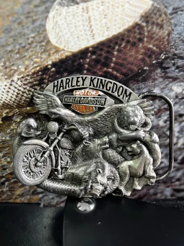 Fivela Harley Davidson original anos 90
