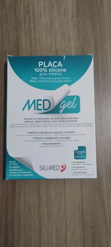 Placa de Silicone Medgel Silimed 10cm x 10cm