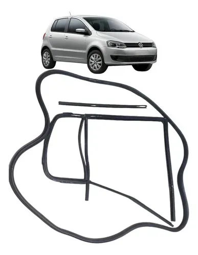 Kit Borracha Porta Traseira Direita Volkswagen Fox 1.0 2010