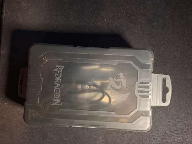 Mouse redragon predator chroma rgb, 8000dpi, 9 botões.