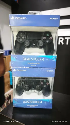 Vende controle PS4 original novo lacrado