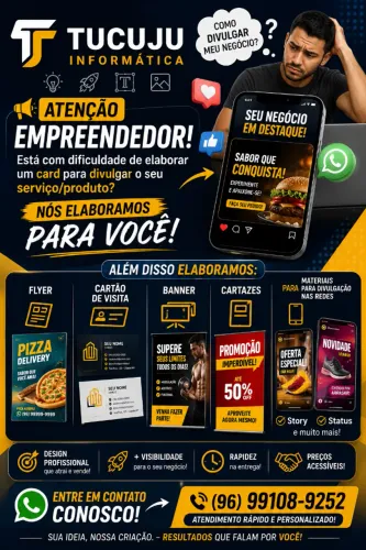 Design (Materiais gráficos: LOGOTIPOS, CARDS, FLYER...)