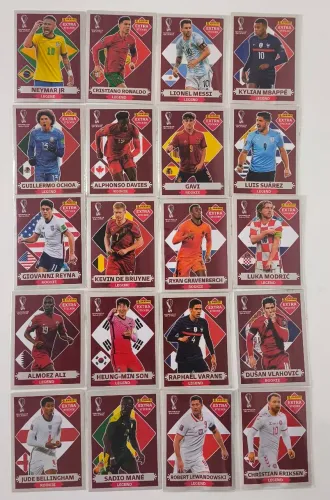 Legends figurinhas Extras