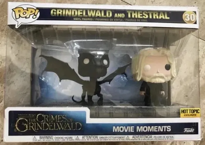 Funko Pop! Animais Fantásticos: Grindelwald & Thestral Hot Topic #30 