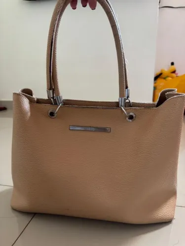 Bolsa bege Santa Lolla