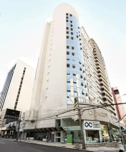 Sala para locação no Centro de Curitiba - Edifício New Concept - BELLOS IMÓVEIS