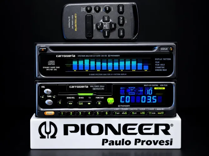 Conjunto Pioneer KEH-P330 + CDS-P33 Analisador Carrozzeria ñ DEQ- *