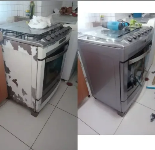 fogão envelopamento