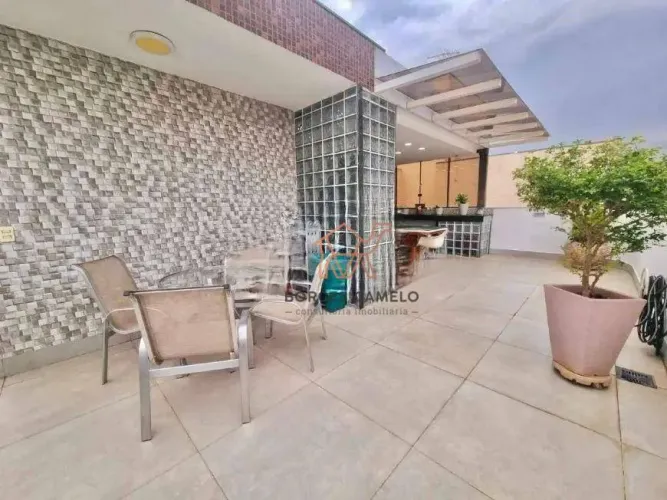 Cobertura com 4 quartos à venda, 168 m² por R$ 1.250.000 - Castelo - Belo Horizonte/MG