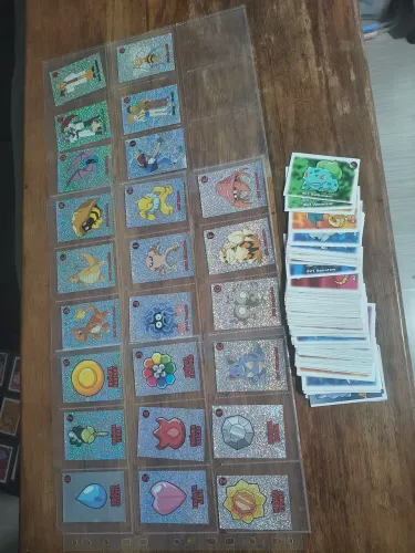 Coleção pokémon Panini completa