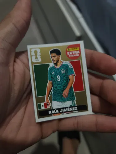 Figurinha Legend Copa 2026 Colecionável Raul Jimenez Ouro