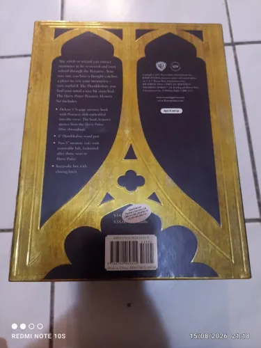 Kit oficial de colecionador Harry Potter
