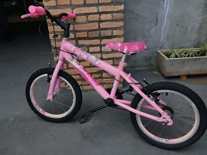 Bicicleta da barbie aro 16