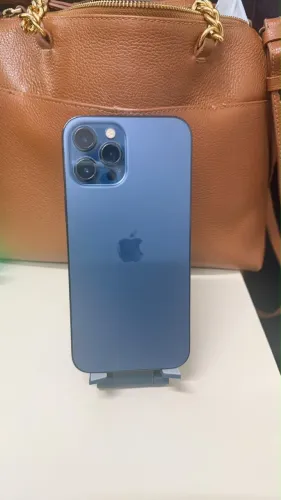 iPhone 12 Pro Max Cor Azul Pacífico - 128 gigas
