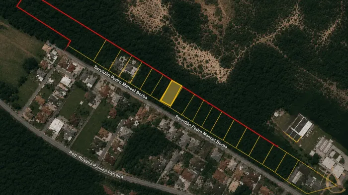 Terreno à venda - 385m² - Pântano do Sul | Florianópolis/SC