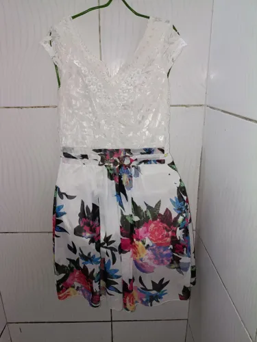 Vestido Social Floral Feminino M