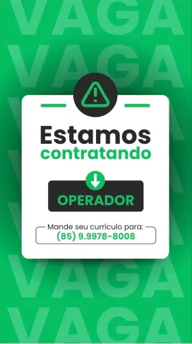 VAGA OPERADOR DE MÁQUINAS DE SERRARIA 
