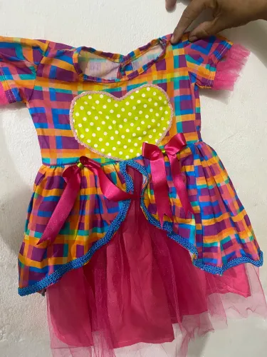 Vestido Junino Infantil