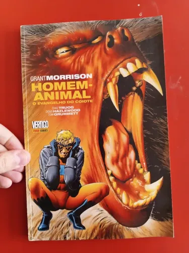 Homem-Animal. O Evangelho Segundo Coyote. GRANT MORISON. NOVO. PERFEITO ESTADO. DC COMICS.