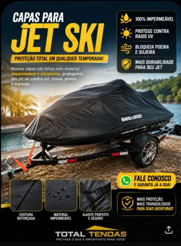 Capa para jet ski sob medida