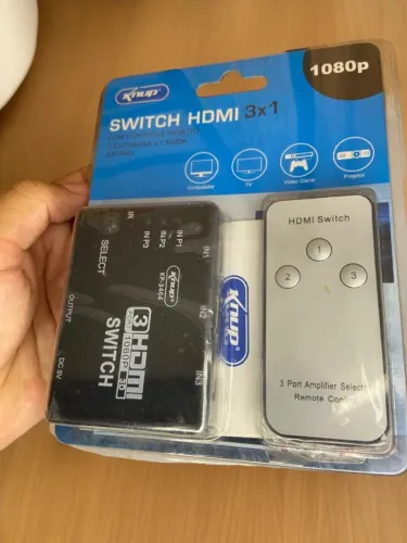 Switch hdmi 3x1 knup an8