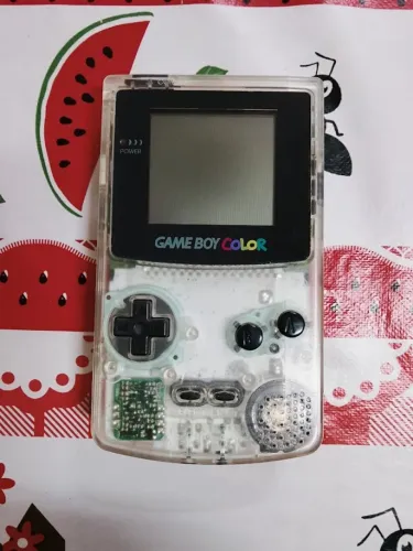 Game Boy Color original transparente Japonês