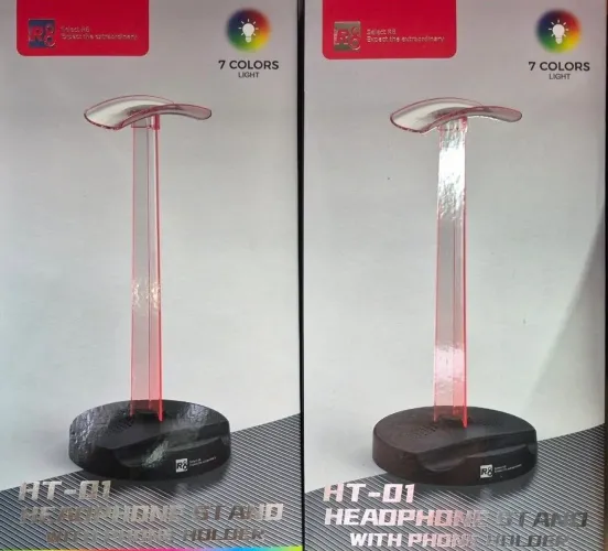 SUPORTE DE PLAST. P/HEADSET/HEADPHONE REF: HT01