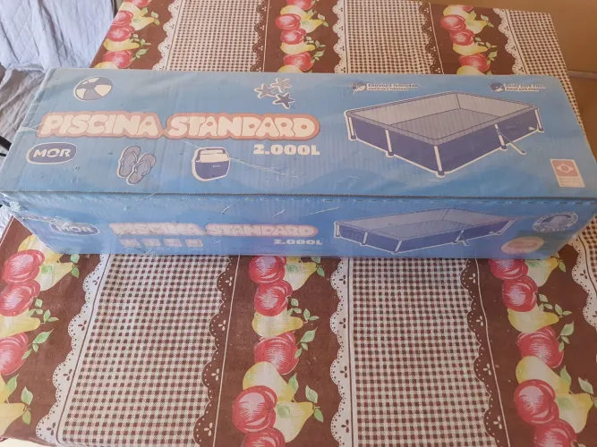 Piscina com Capa 2.000 Lt NOVA