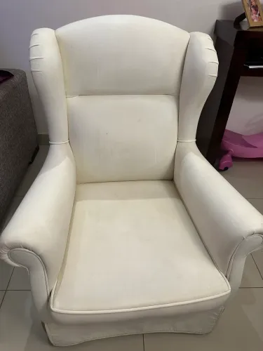 Poltrona amamentação branca