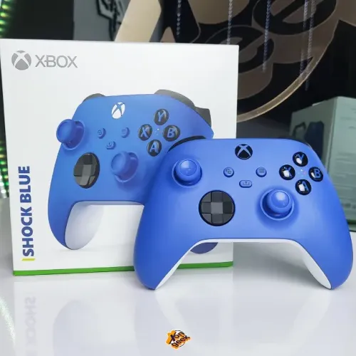 Controle Xbox Series S/X Shock Blue - Microsoft | Novo sem uso! 