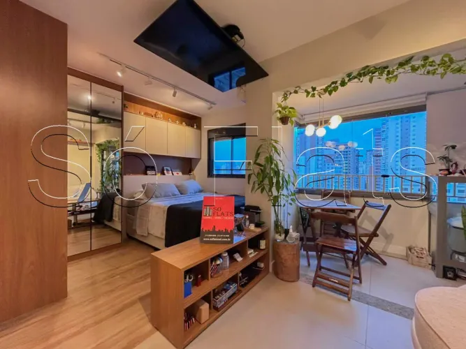 Studio Today Vila Olímpia, flat disponível para locação contendo 27m² e 01 dormitório.
