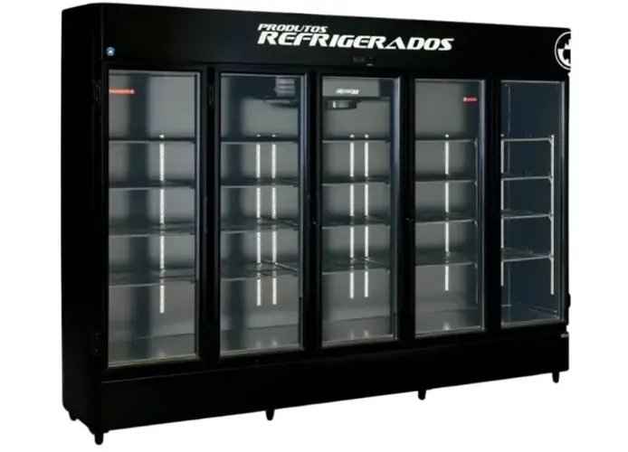 AL - Expositor refrigerado vertical de 5 portas 