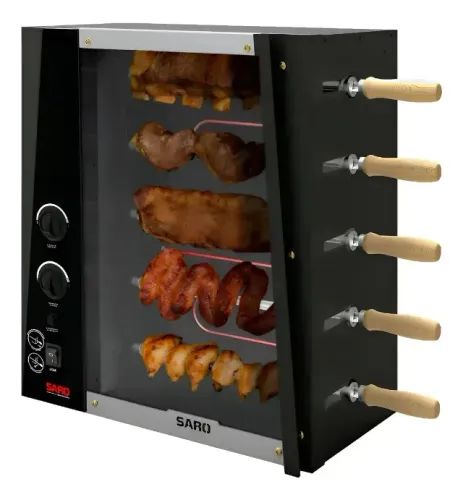 Mini Maquina de Frango Assado Eletrica