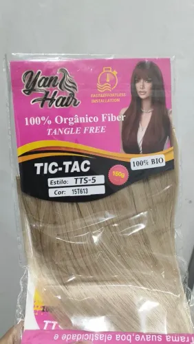 Cabelo tic-tac loiro