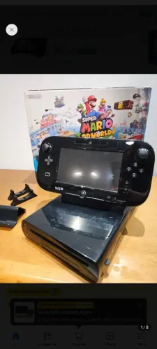 Wii U desbloqueado e com jogos.