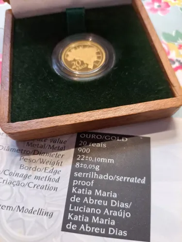 Moeda de Ouro Comemorativa dos 500 anos do Brasil