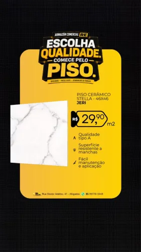 Cerâmica 46x46 Jeri tipo A