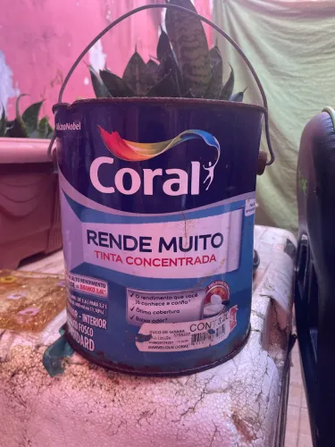 Tinta Coral Rende Muito Acrílico Fosco - 3,2L