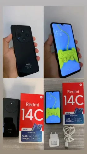 Celular Redmi 14C 16GB 256gb Na caixa, em perfeitas condições! 
