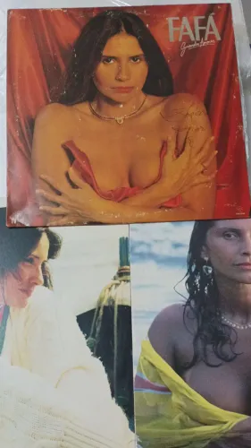 Fafá de Belém - Lote com 3 Lps vinil zerados