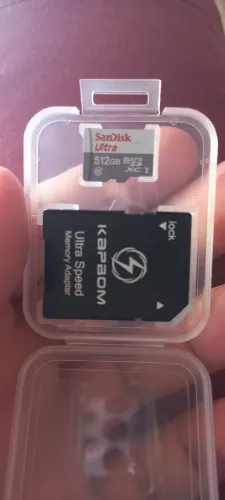 Cartão de memória 512gb
