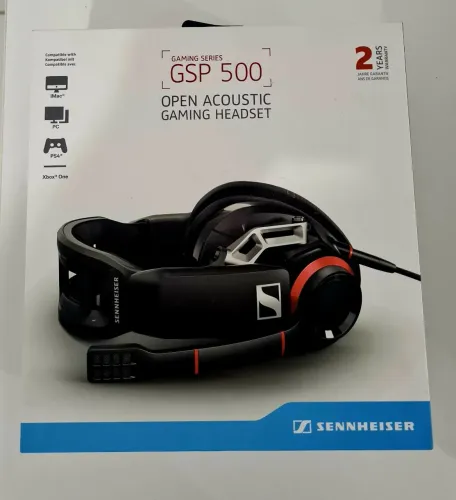Fone de ouvido Gamer  Sennheiser GSP 500 