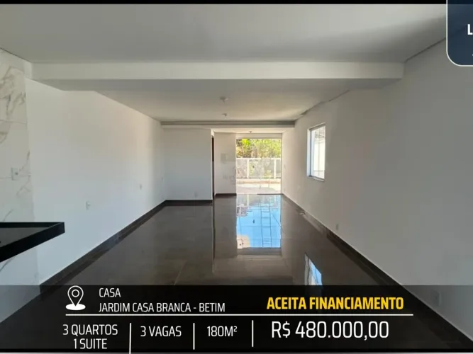 CASA TRIPLEX NOVA - 3 QUARTOS 1 SUITE - VISTA DEFINITIVA - COBERTURA