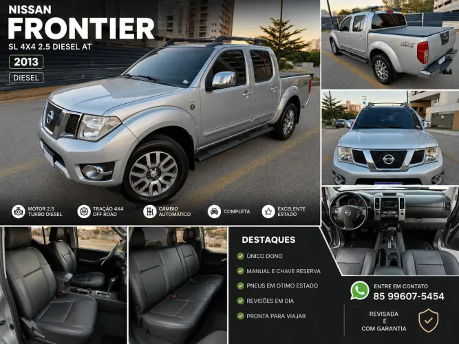Nissan Frontier SL CD 4X4 2.5tb Diesel AUT 2013