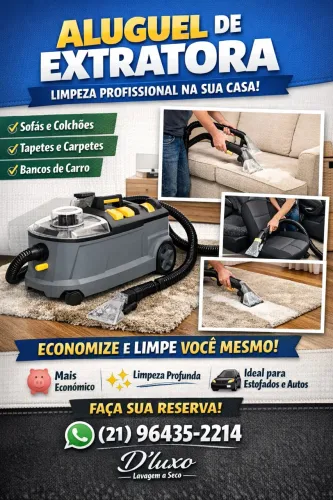 Aluguel de extratora