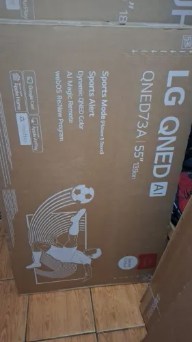 TV LG na caixa lacrada 