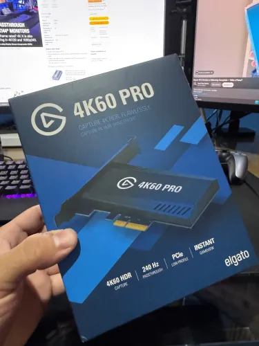 Placa de captura ELGATO 4K PRO SEMI NOVA